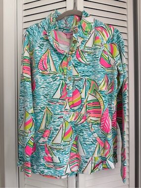 Lilly Pulitzer Captain Popover - You’ve Gotta Regatta (Vibrant Release)